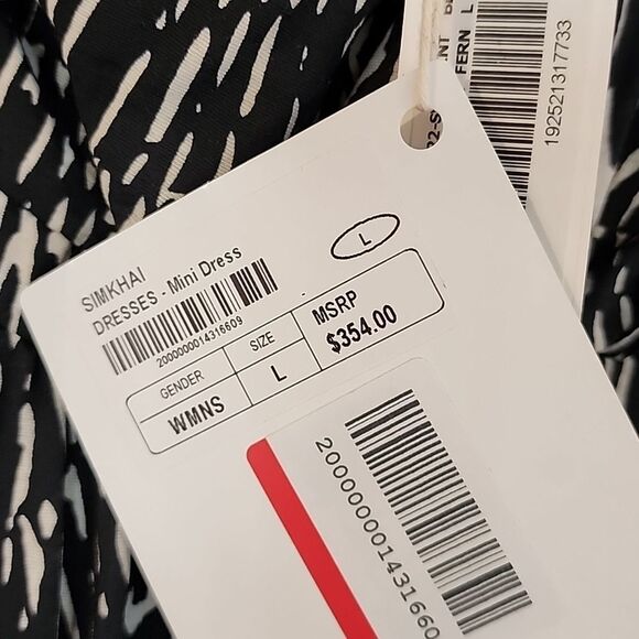 NWT Jonathan Simkhai Adriana Dress *missing belt* - Picture 10 of 12